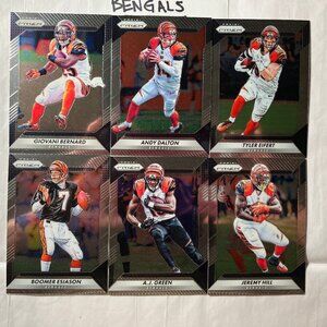 PRISTINE 2016 PANINI PRIZM NFL CINCINNATI  BENGALS SIX (6) SELECT TEAM MEMBERS